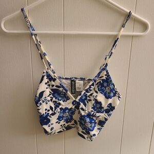 Floral crop top